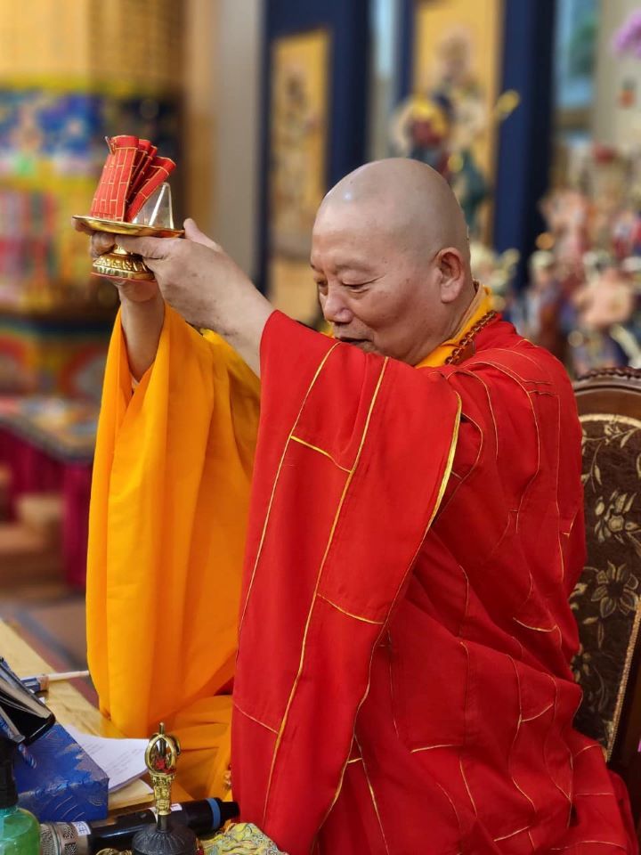 《直播》中華慈悲僧伽會板橋悲願寺《禮拜藥師七佛寶懺法會》，禮請 湛德法師主法(標題圖檔)